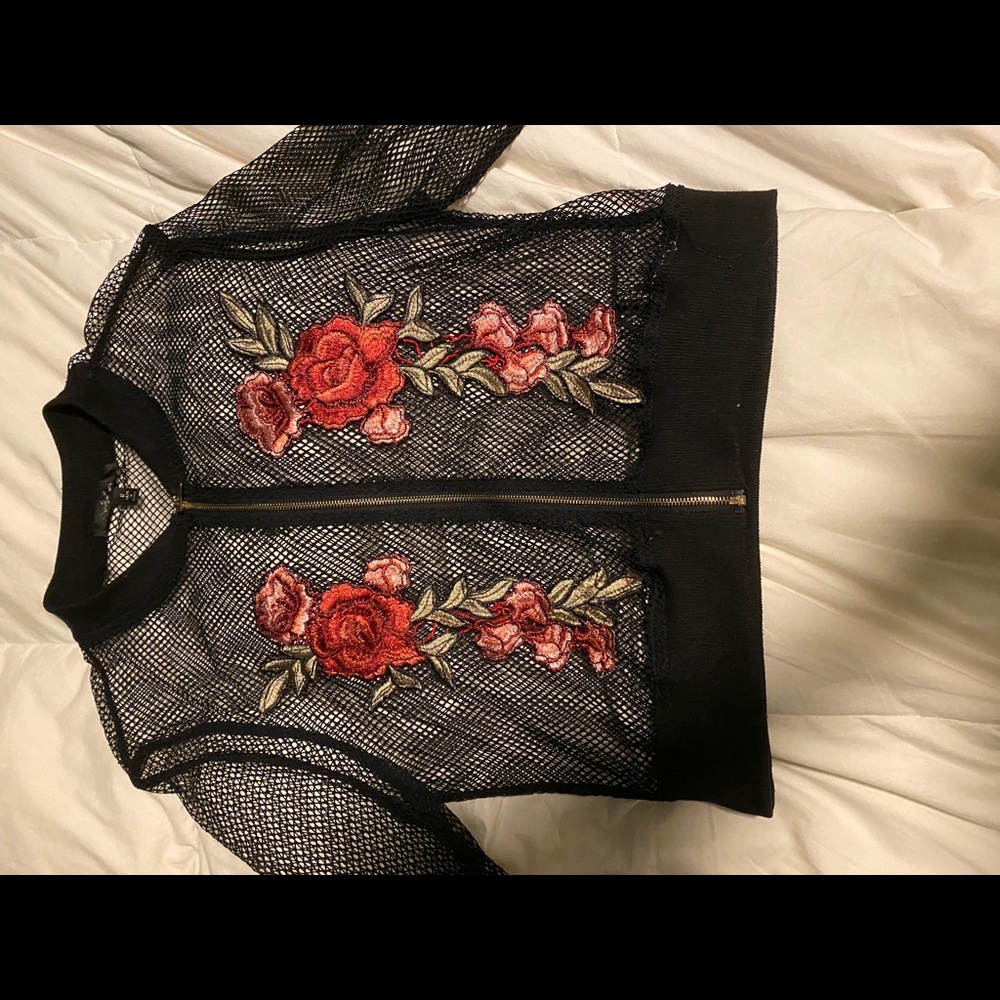 fishnet jacket